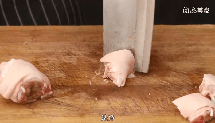 猪蹄炖花生怎么做 猪蹄炖花生的做法