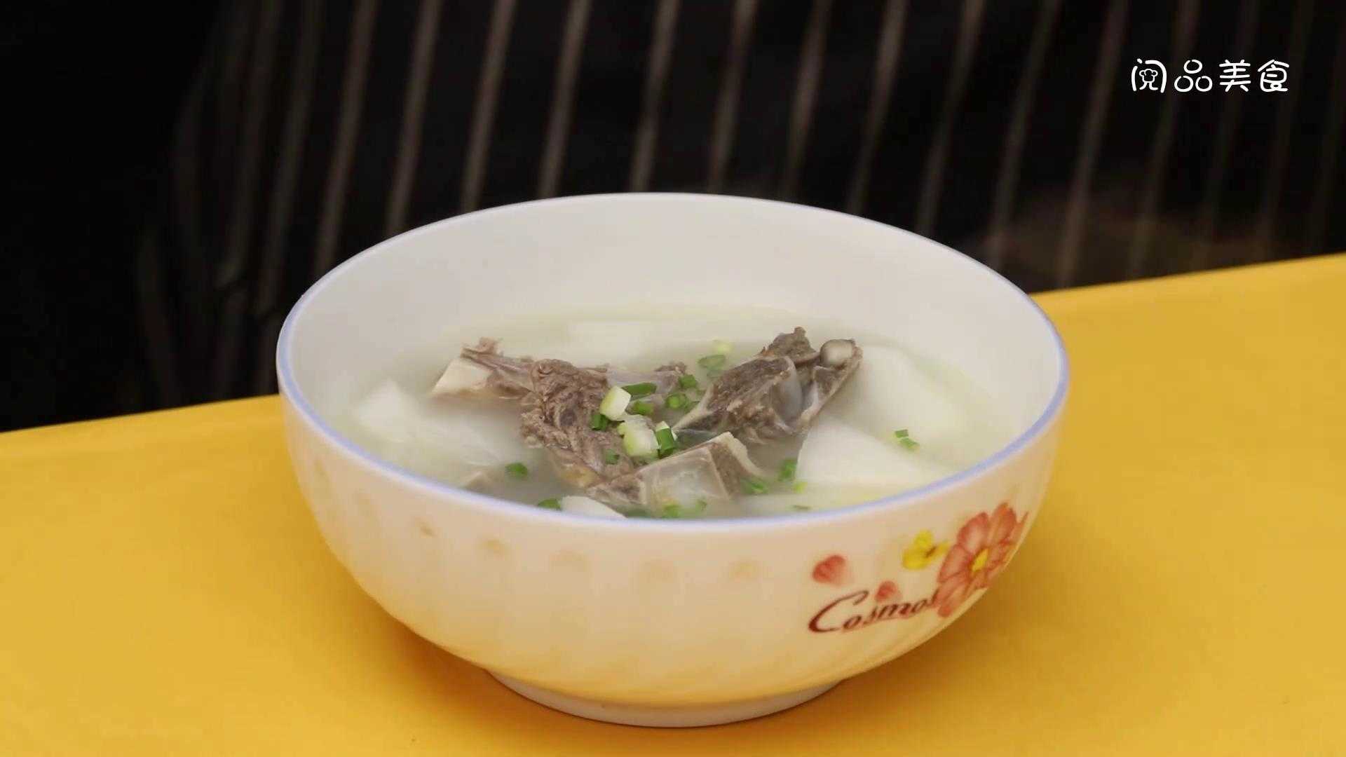 牛骨白萝卜汤的做法 牛骨白萝卜汤怎么做好吃