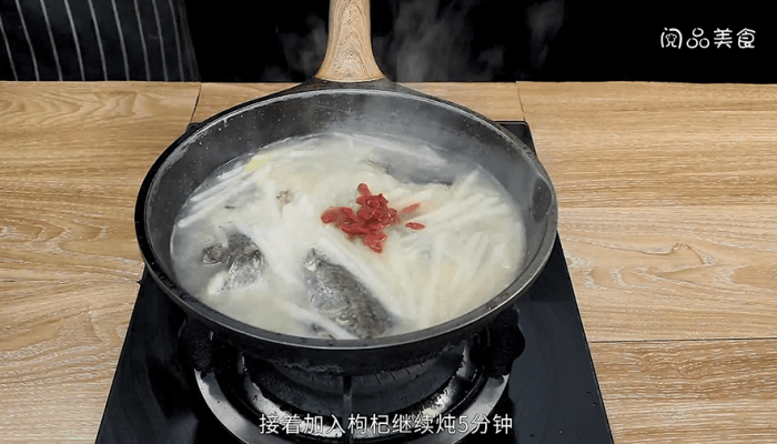 黑鱼白萝卜汤 黑鱼白萝卜汤的做法