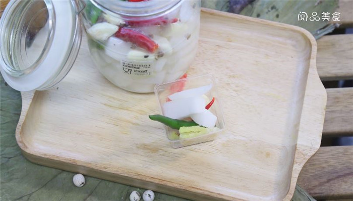萝卜泡椒泡菜的做法怎么做 萝卜泡椒泡菜如何制作