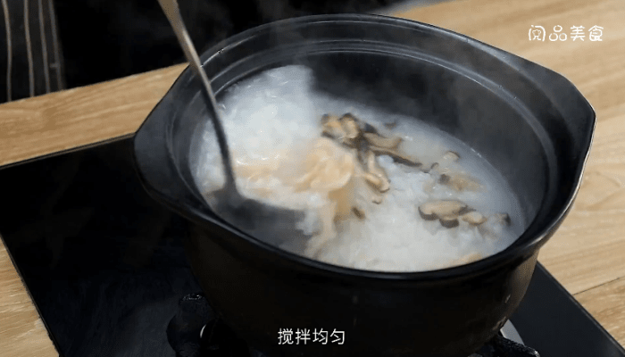 香菇鸡肉粥 香菇鸡肉粥的做法