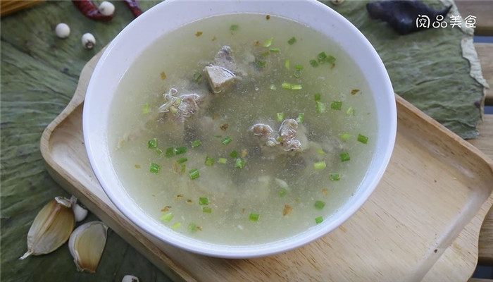 排骨青豆汤怎么做 排骨青豆汤的做法