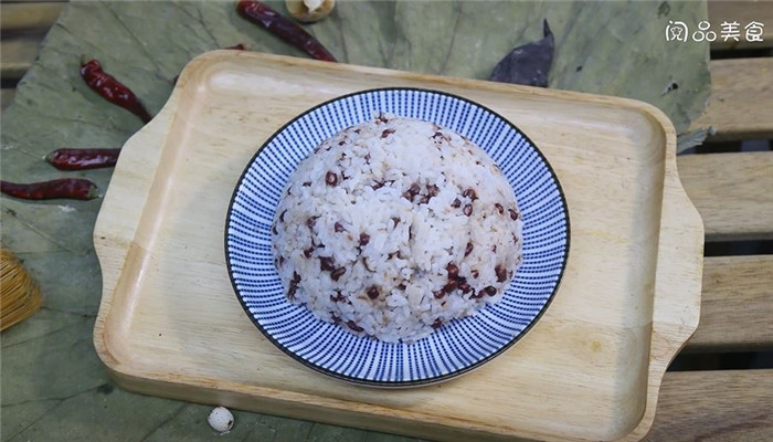 红豆米饭怎么做 红豆米饭的做法