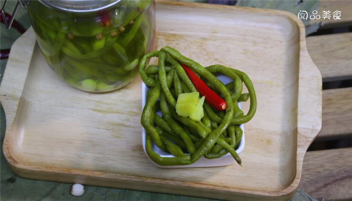 酸辣豆角怎么泡 酸辣豆角的做法