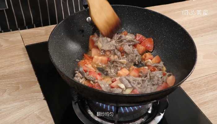 西红柿炒牛肉 西红柿炒牛肉的做法