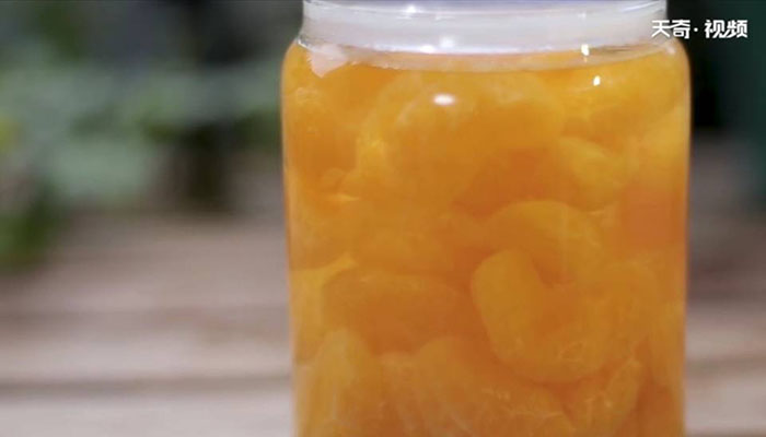 橘子罐头怎么做 橘子罐头