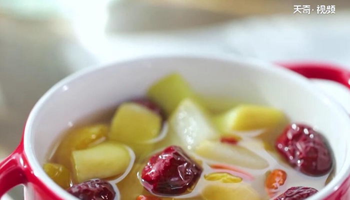 水果甜汤的做法 水果甜汤怎么做