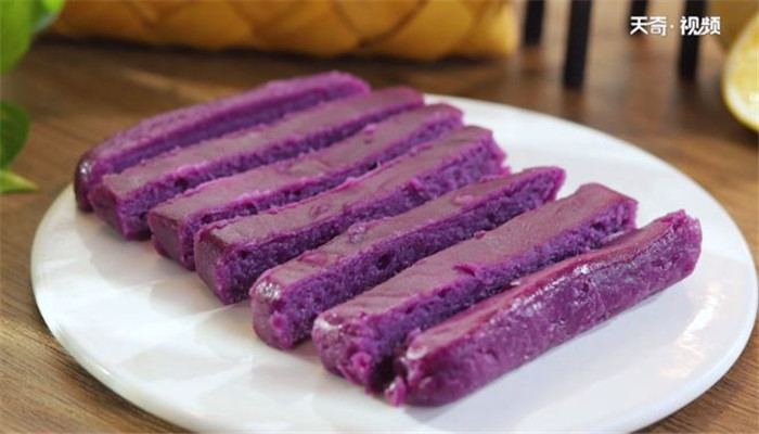 紫薯手指条的做法 紫薯手指条怎么做