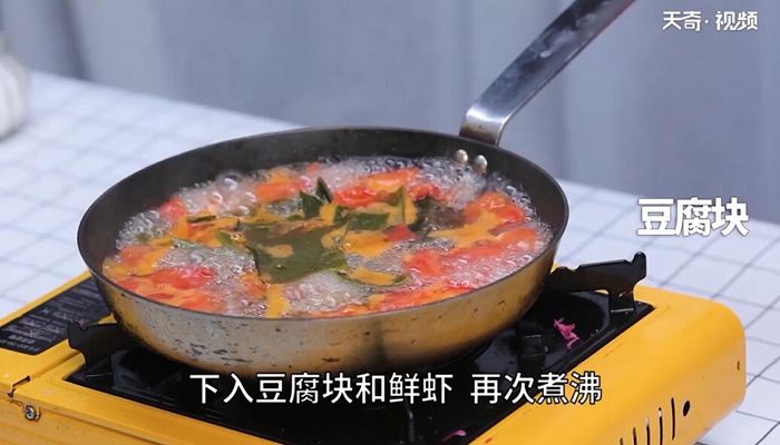 低脂豆腐鲜虾汤的做法 低脂豆腐鲜虾汤怎么做