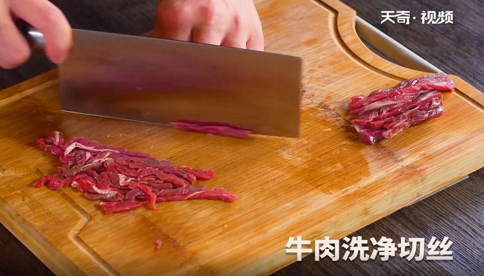 酸笋炒牛肉的做法 酸笋炒牛肉怎么做