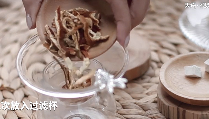 陈皮茯苓茶怎么做，陈皮茯苓茶的制作方法