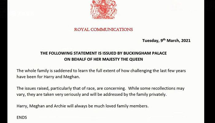 威廉王子首度公开回应哈里夫妇爆料