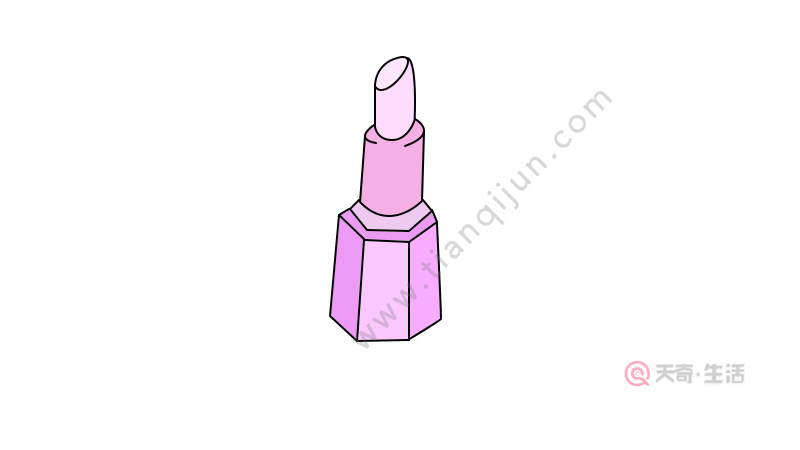 唇膏简笔画怎么画 唇膏简笔画如何画