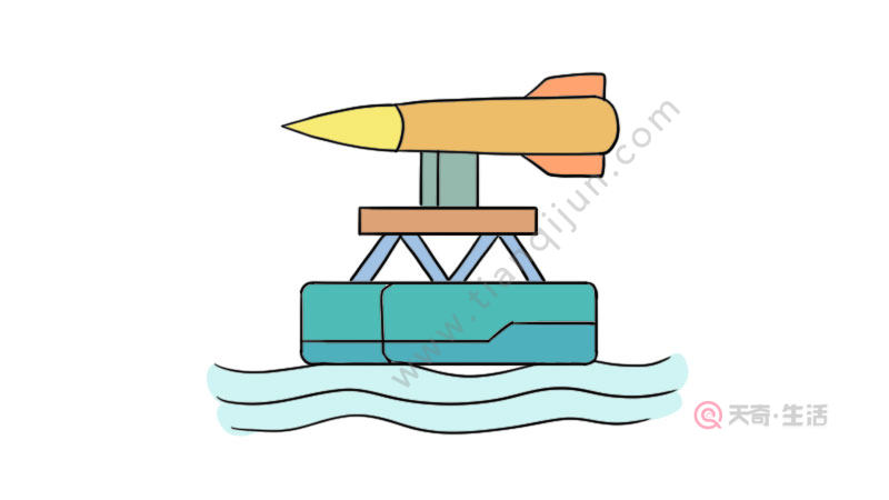 航空母舰简笔画如何画 航空母舰简笔画怎样画
