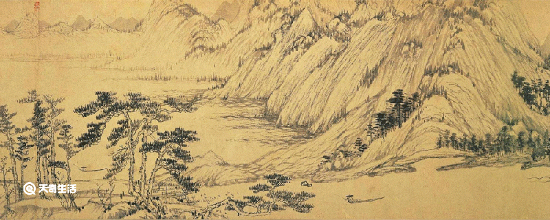 富春山居图描绘的是哪里的景色