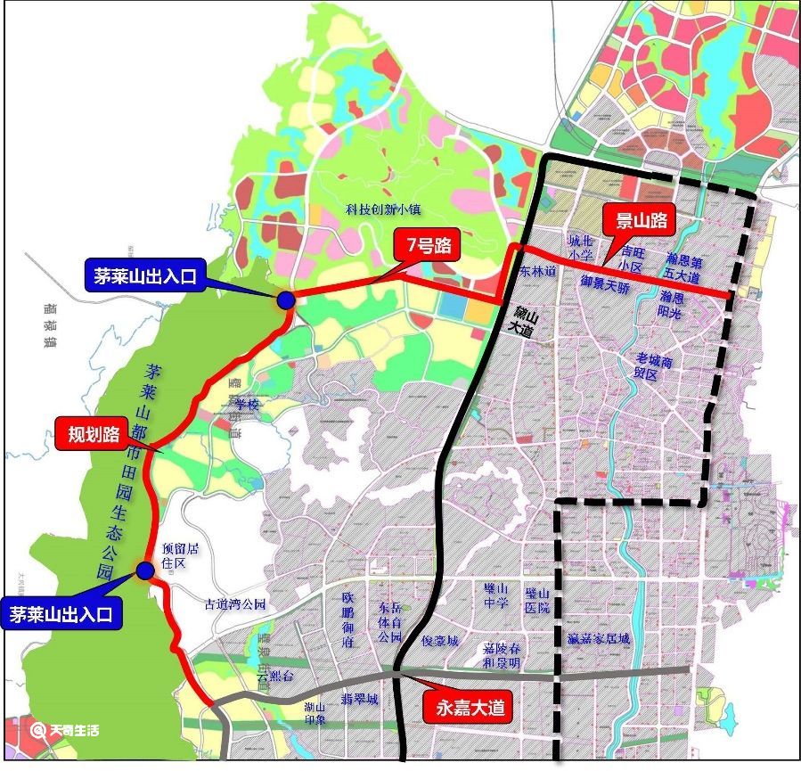 重庆璧山云巴3号线线路走向