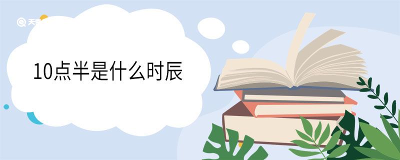 10點(diǎn)半是什么時(shí)辰