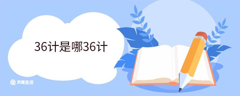 36计是哪36计