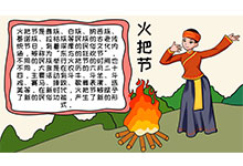火把节手抄报 火把节手抄报怎么画