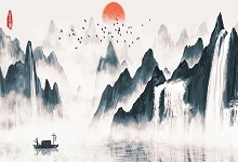 中国现存最早的一幅山水画是