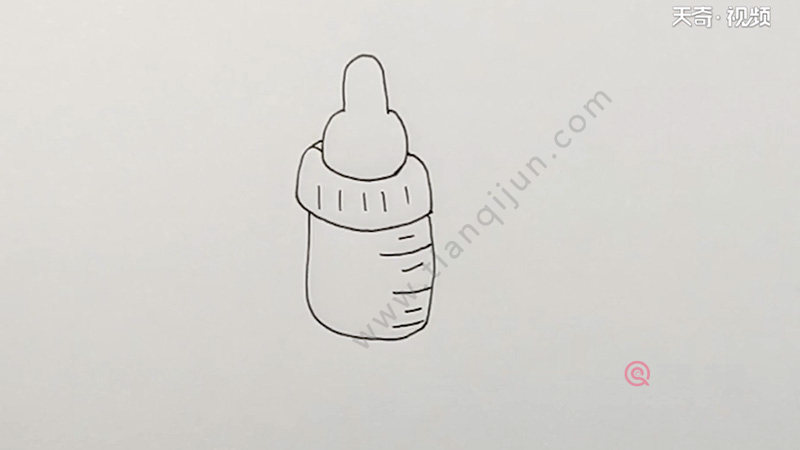 奶瓶简笔画