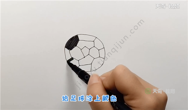 足球简笔画