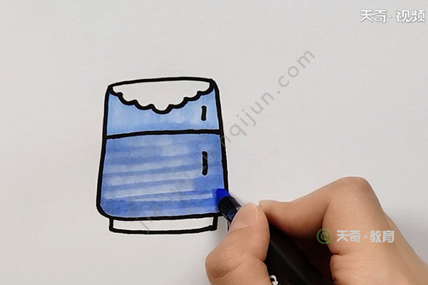 冰箱简笔画