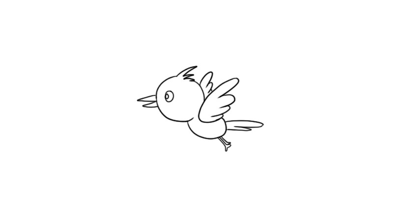 小鳥簡筆畫