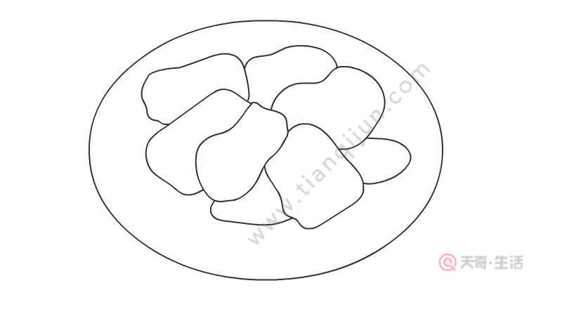 腊八豆腐简笔画