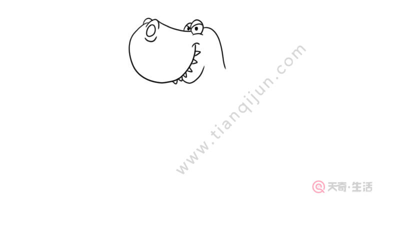 恐龙简笔画恐龙简笔画怎么画