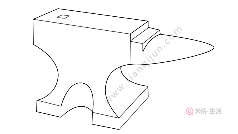 铁砧简笔画铁砧简笔画怎么画