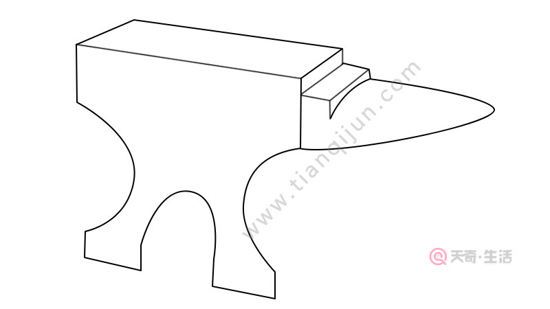 铁砧简笔画铁砧简笔画怎么画