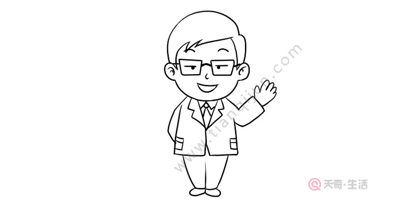 医生怎么画简笔画