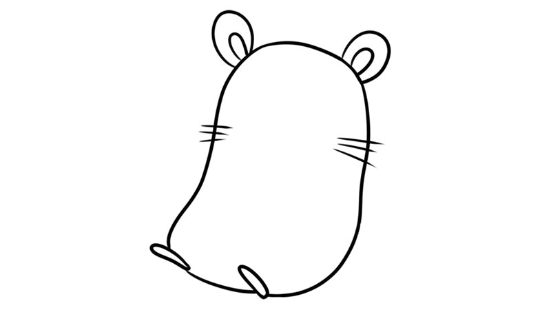 老鼠怎么画简笔画