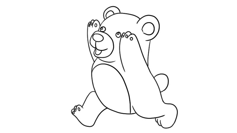 熊的简笔画