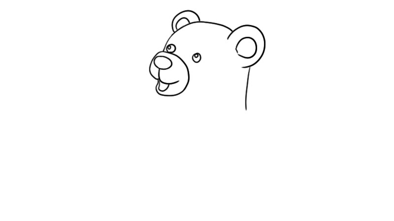 熊的简笔画
