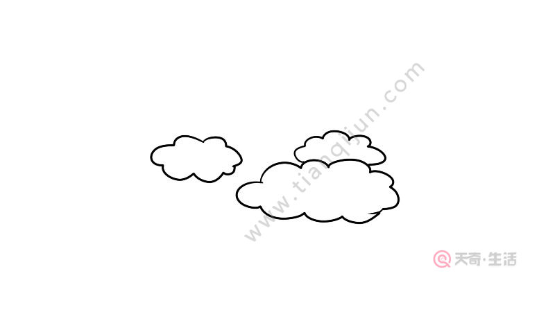 七彩下雨天简笔画怎么画 怎么画七彩下雨天简笔画