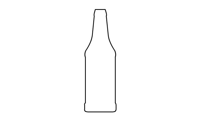 啤酒瓶简笔画教程