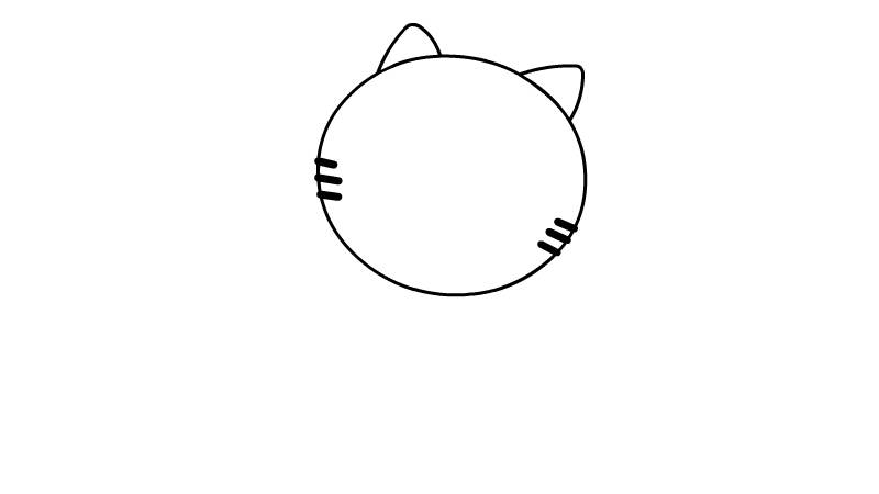 小猫简笔画怎么画