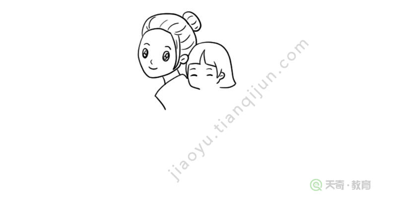 母亲节简笔画该怎么画