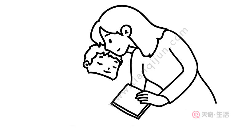 母亲节妈妈简笔画教程 母亲节妈妈简笔画步骤