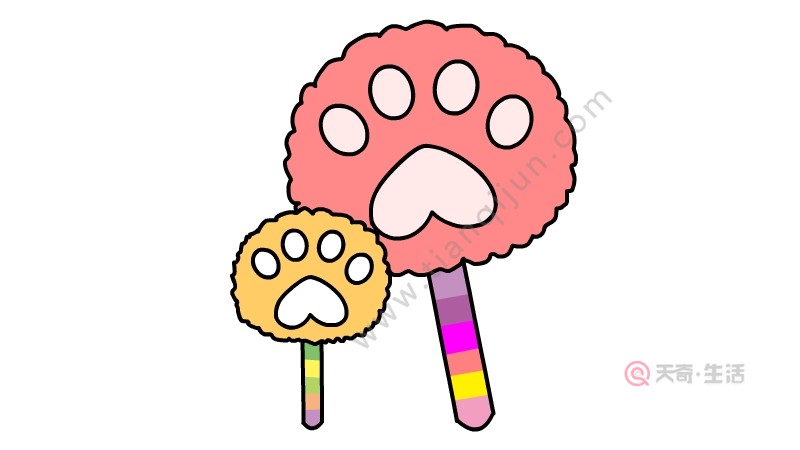 棒棒糖简笔画怎么画 棒棒糖简笔画画法