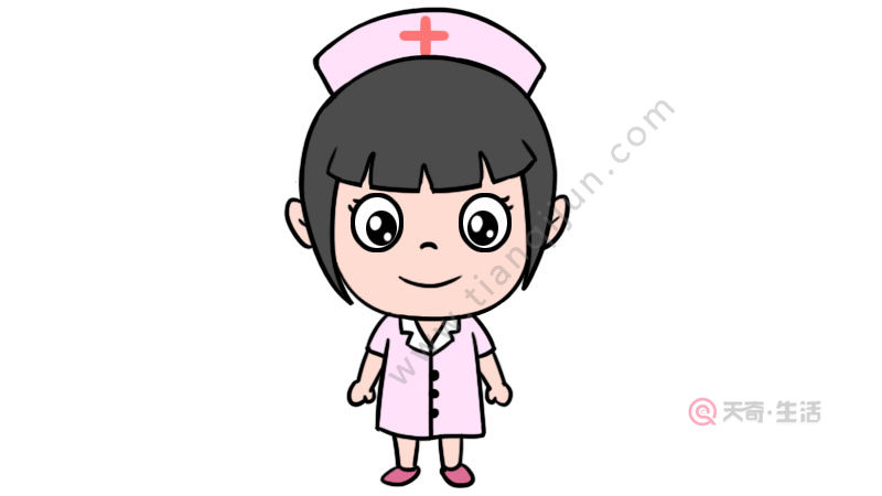 医护人员的简笔画步骤 医护人员的简笔画画法