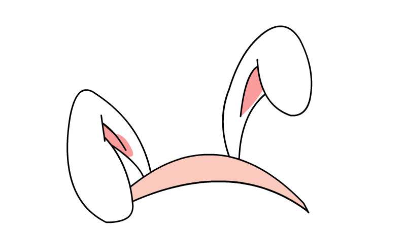 兔耳朵简笔画怎么画