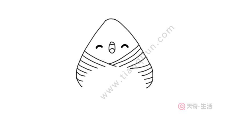 粽子简笔画怎么画 粽子简笔画画法