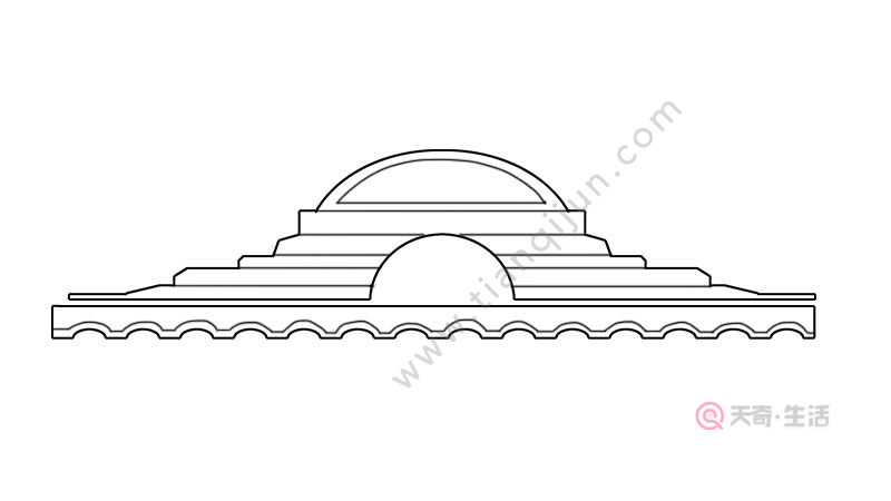 桥简笔画步骤 桥简笔画教程