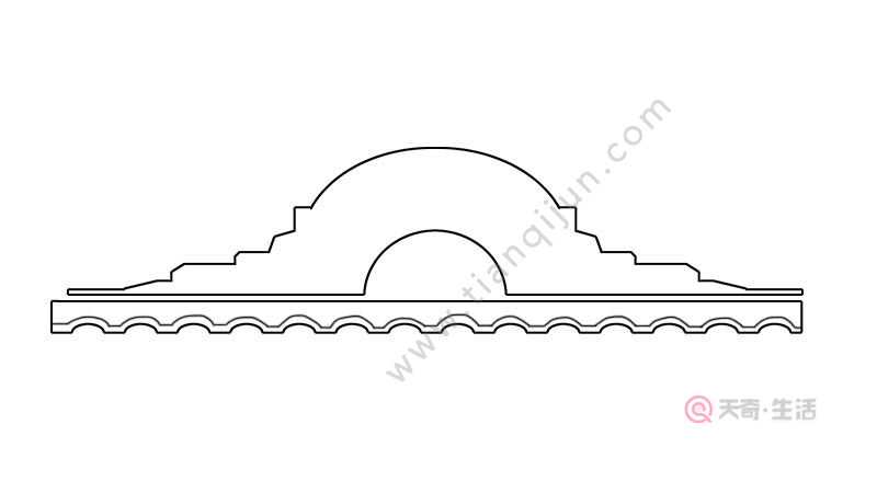 桥简笔画步骤 桥简笔画教程