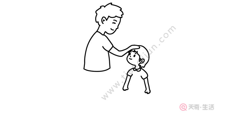 父亲节简笔画怎么画 父亲节简笔画画法