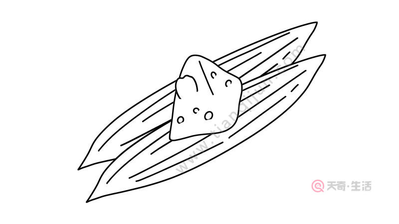 粽子简笔画教程 粽子简笔画怎么画