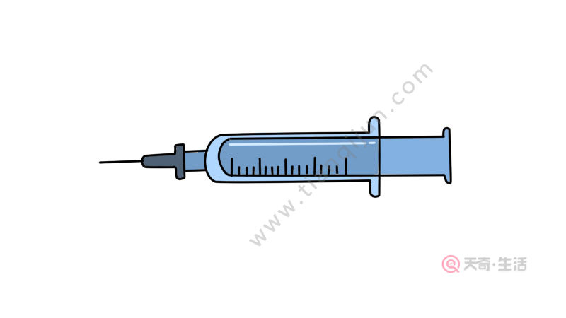 打针筒简笔画步骤 打针筒简笔画教程